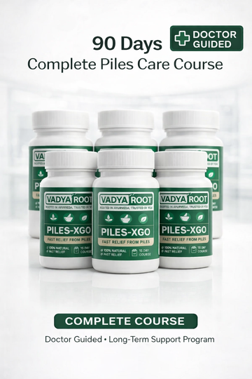 Doctor Guided “90 Days Complete Piles Care Course” -₹1,899.00