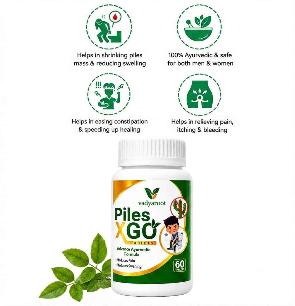 Vadyaroot Herbal Blend | 60 Tablets | 30 Day Pack
